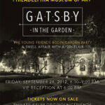 "Gatsby in the Garden" Philadelphia Museum of Art